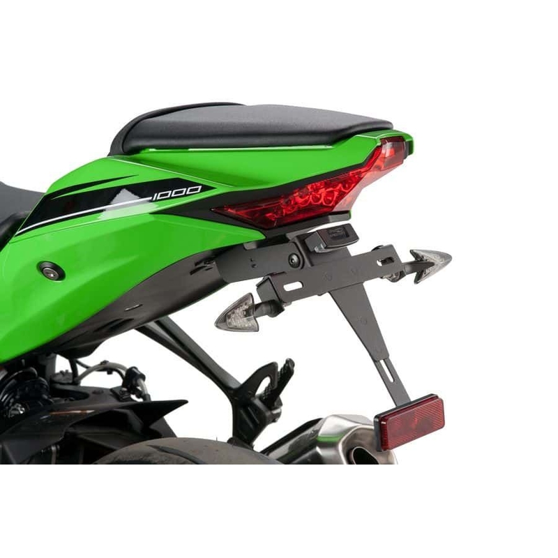 Adjustable license support PUIG schwarz