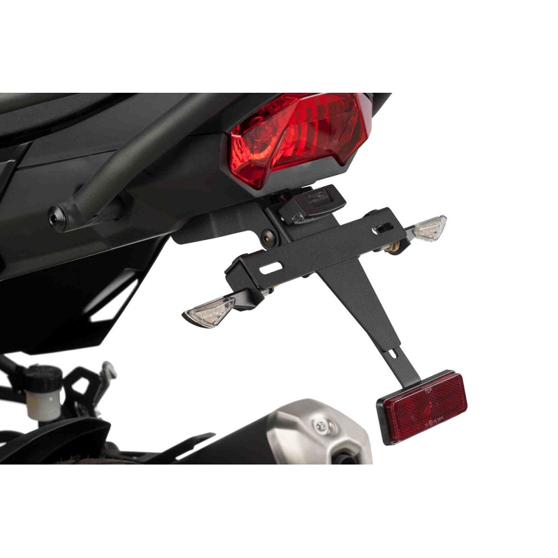 Adjustable license support PUIG schwarz