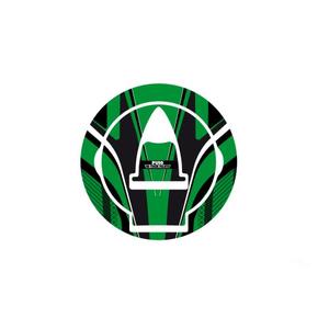 Fuel cap cover PUIG RADIKAL 6306V grün