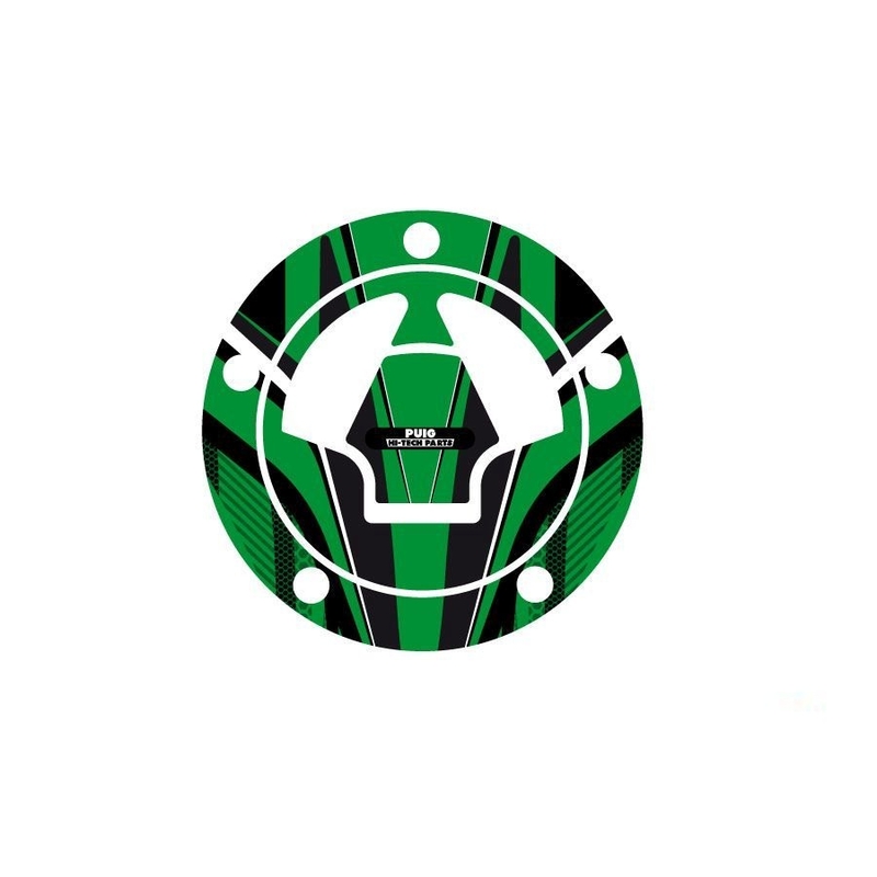 Fuel cap cover PUIG RADIKAL grün