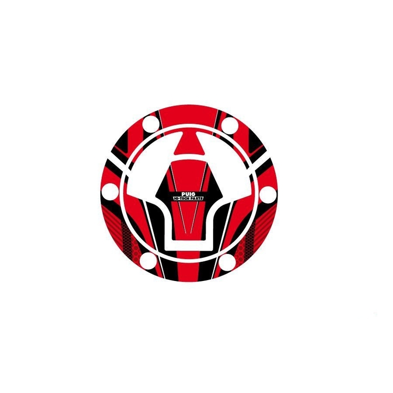 Fuel cap cover PUIG RADIKAL rot für KAWASAKI Z 300 2015-2017, KAWASAKI Ninja 250 SL 2015-2017