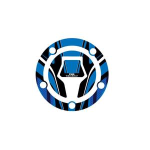 Fuel cap cover PUIG RADIKAL 9609A blau