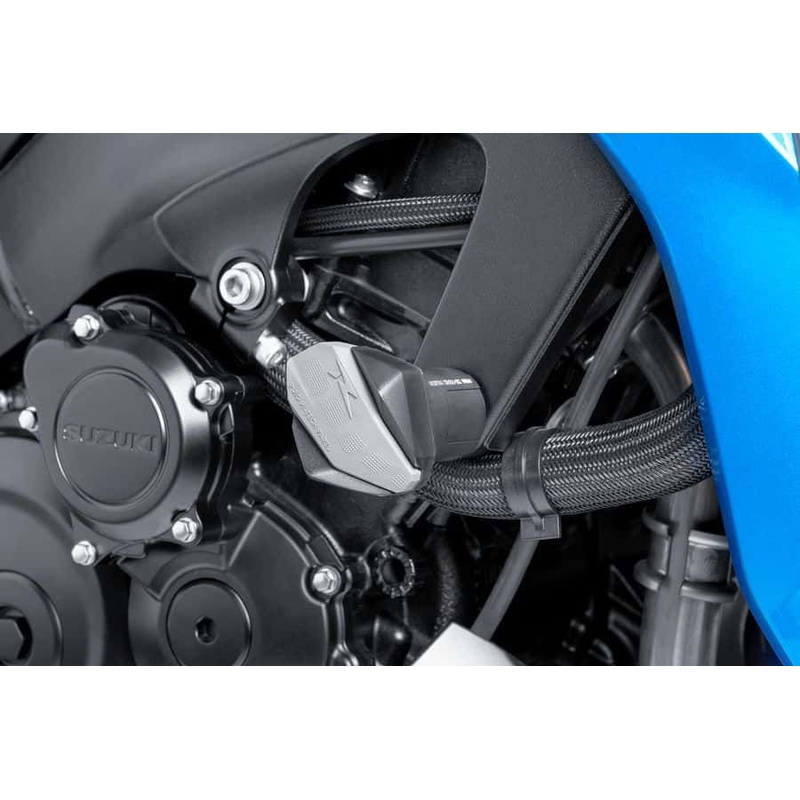 Spare rubber end protector PUIG R12 grau
