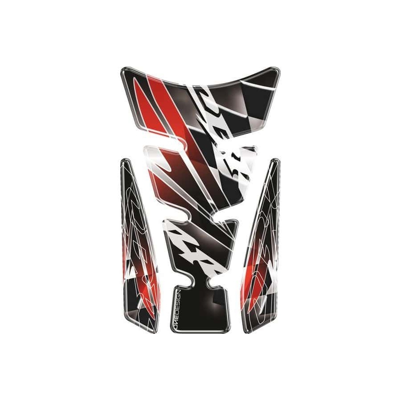 Tank Pad PUIG WINGS silber mit Seitenteil