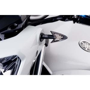 Turn signal covers PUIG schwarz