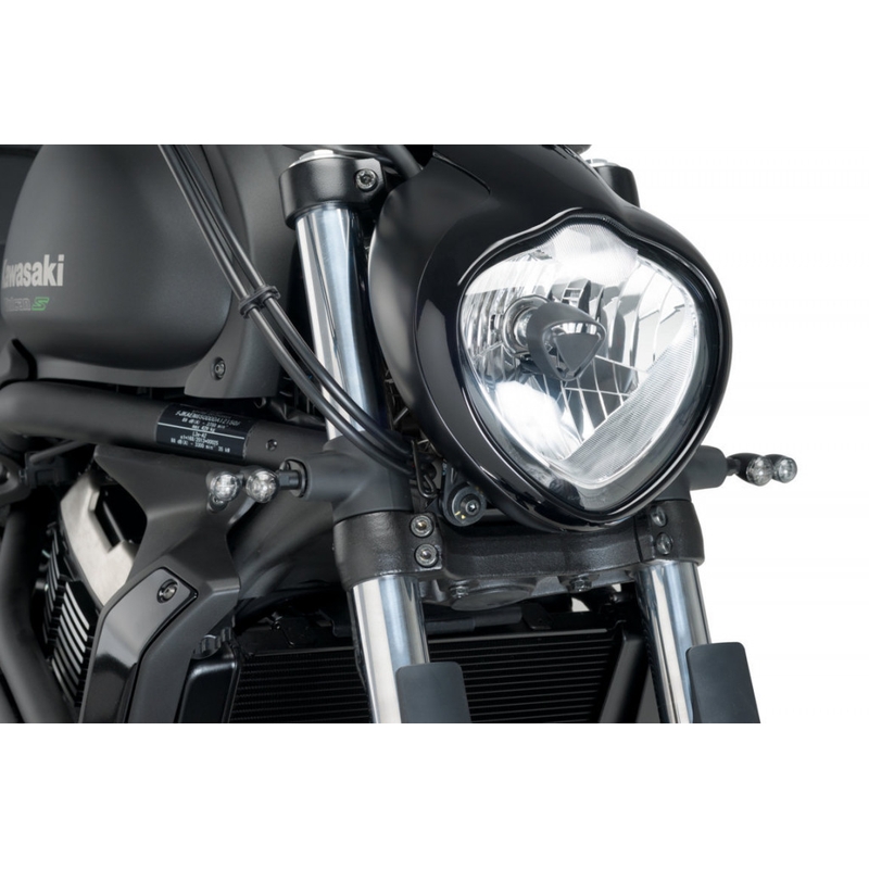 Supports for PUIG turn signal PUIG schwarz vorne