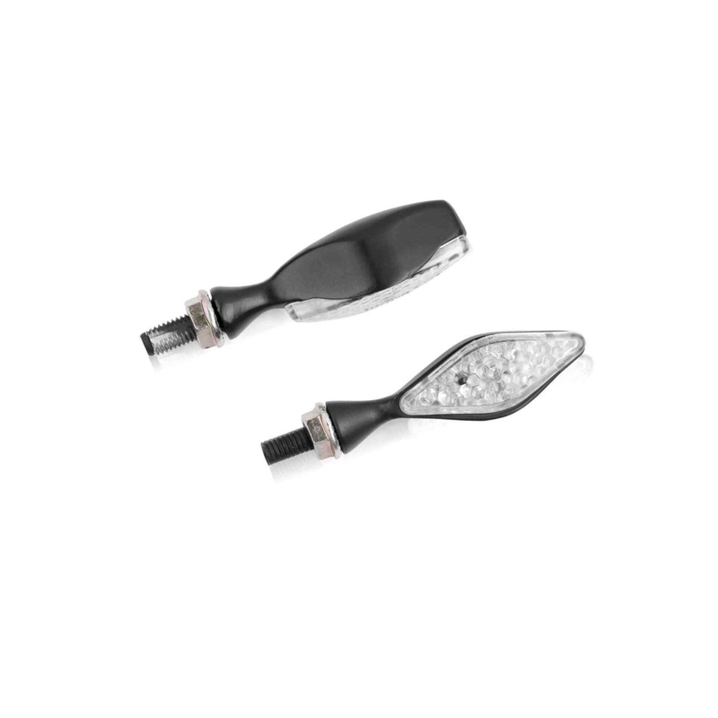 Blinker PUIG SPARKLY schwarz homologated