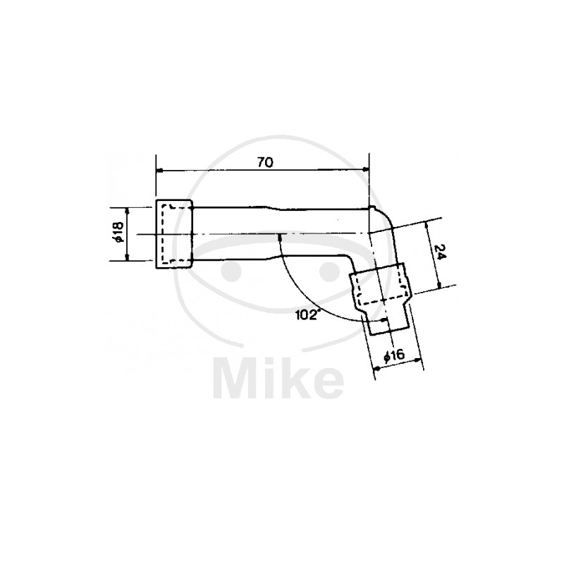 Zündkerzenendstück NGK