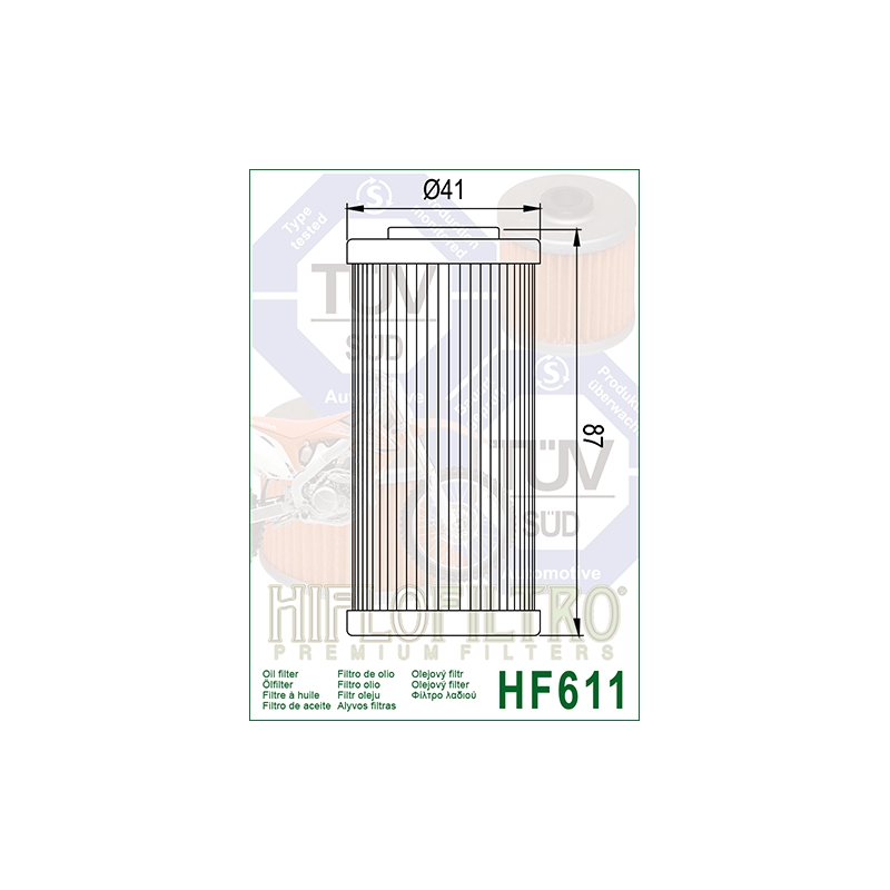 Ölfilter HIFLOFILTRO Ausverkauf