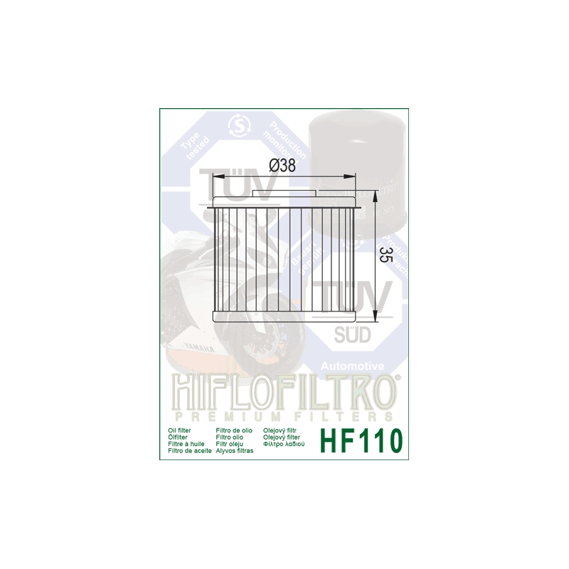 Ölfilter HIFLOFILTRO