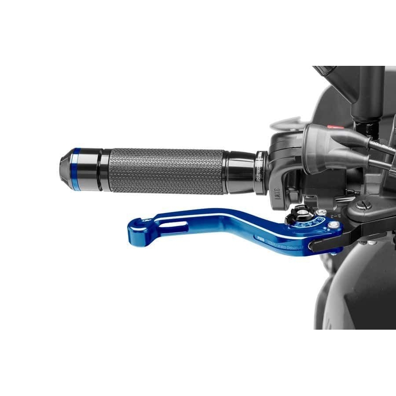 Bremsehebel ohne Adapter PUIG kurz blau/schwarz