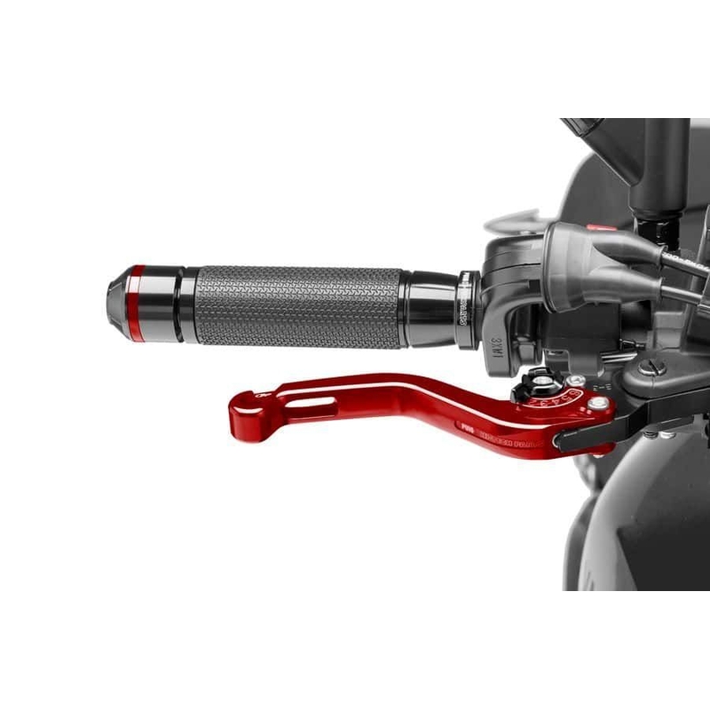 Bremsehebel ohne Adapter PUIG kurz rot/schwarz
