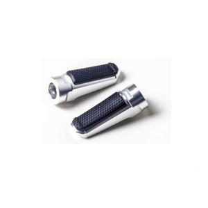 Fussratsen ohne Adapter PUIG SPORT 7318P silber with rubber