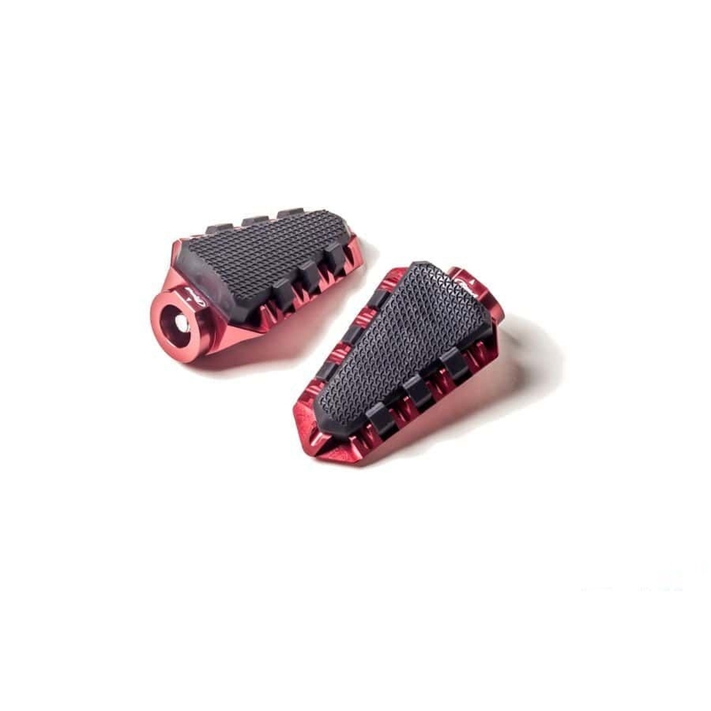Fussratsen ohne Adapter PUIG TRAIL rot with rubber