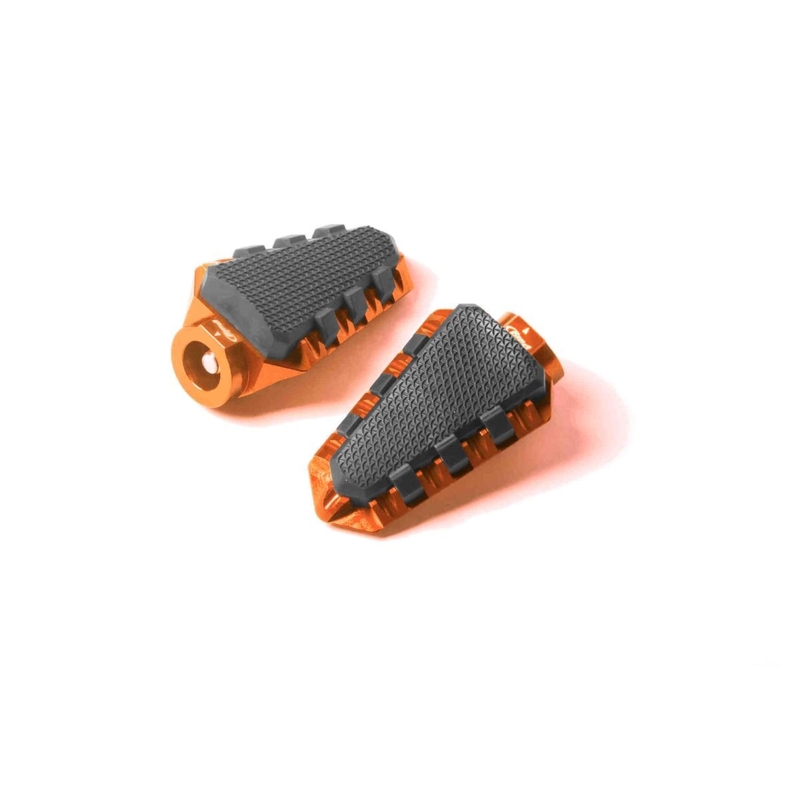 Fussratsen ohne Adapter PUIG TRAIL orange with rubber