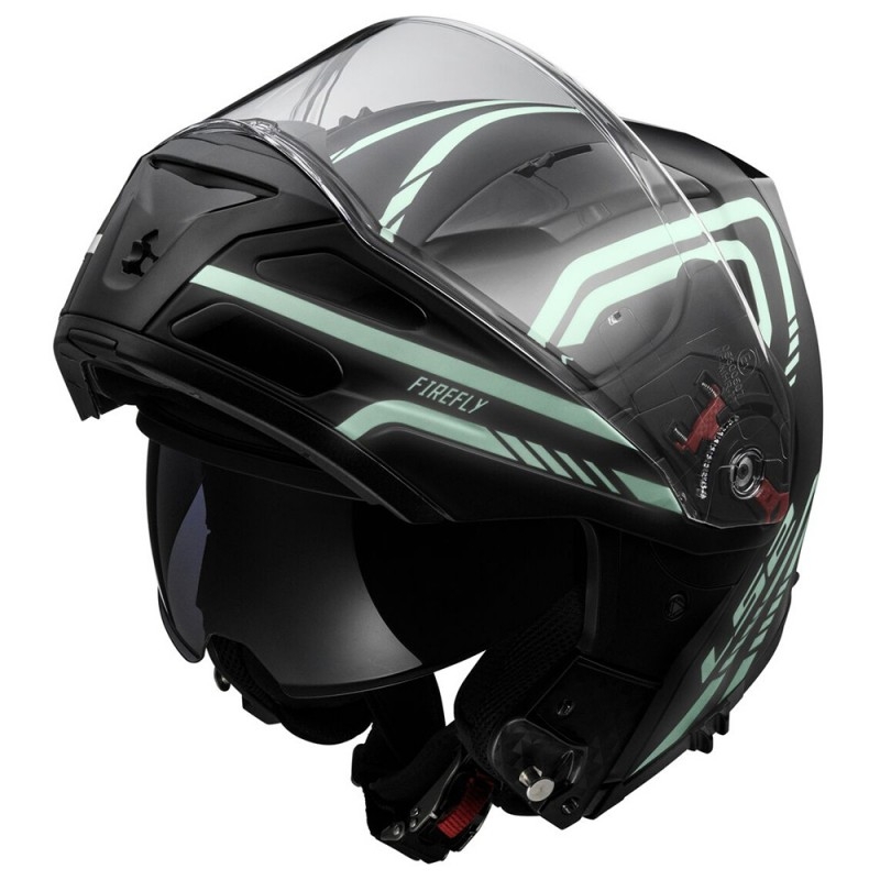 LS2 FF324 Metro Firefly schwarz matt