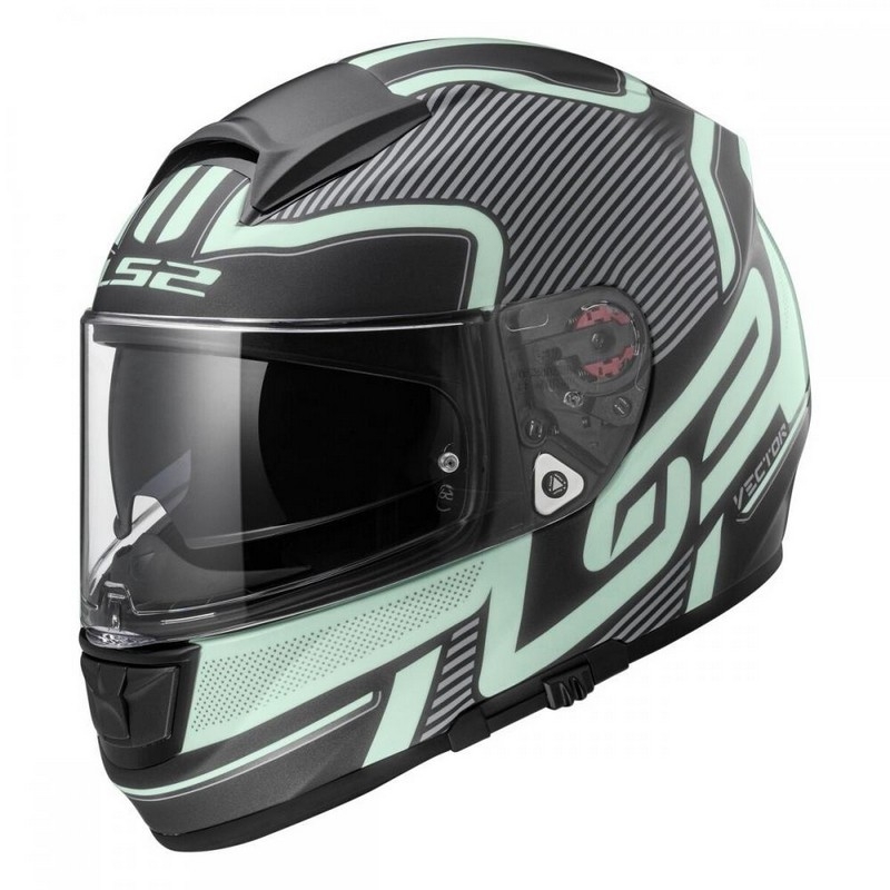 Helm LS2 FF397 Vector Orion Light schwarz matt Ausverkauf