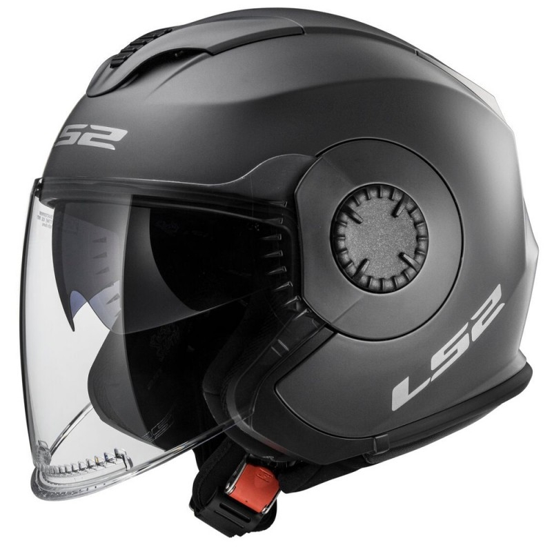 Offener Helm LS2 OF570 Verso titan matt