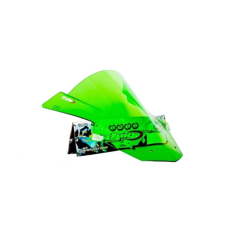 Windschutzscheibe PUIG RACING grün