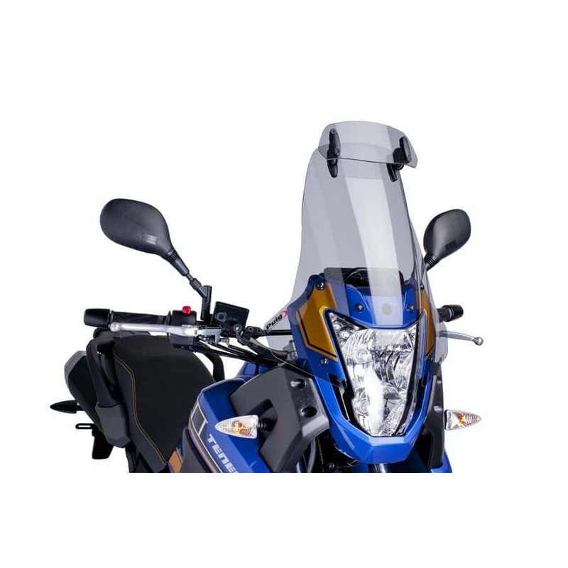 Windschutzscheibe PUIG TOURING WITH VISOR getönt für YAMAHA XT 660 Z Tenere 2008-2016