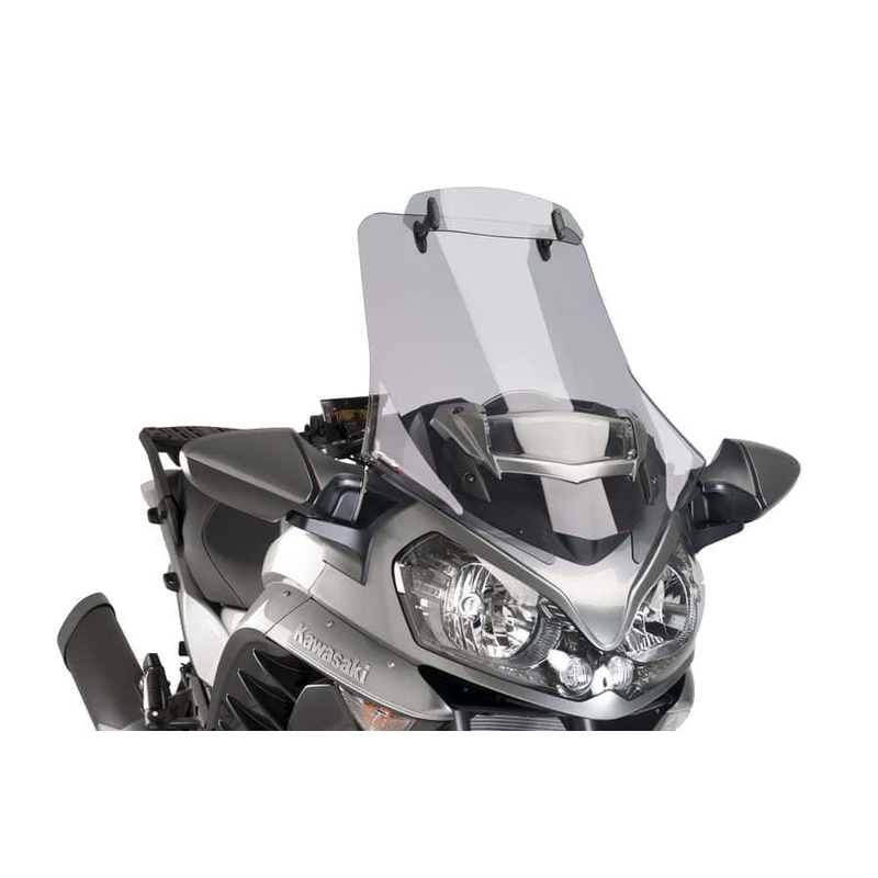 Windschutzscheibe PUIG TOURING WITH VISOR getönt für KAWASAKI GTR 1400 2015-2017