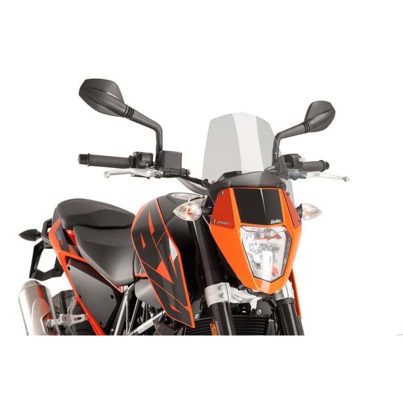 Windschirm PUIG NEW GEN. SPORT getönt für KTM Duke 690 / R 2012-2019