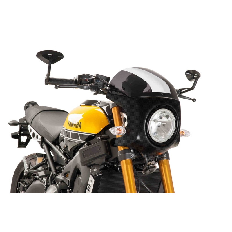 Windschirm PUIG SEMI-FAIRING carbon look dunkel getönt