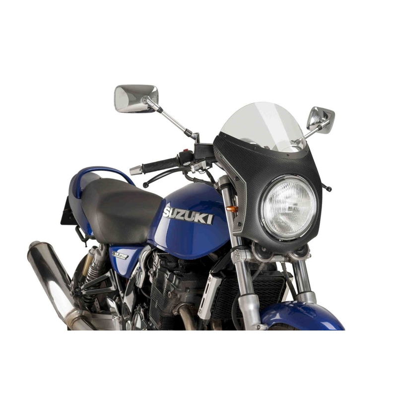 Windschirm UNI PUIG SEMI-FAIRING carbon look getönt