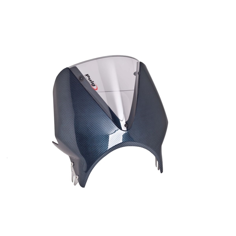 Windschirm PUIG RETROVISIONS carbon look getönt