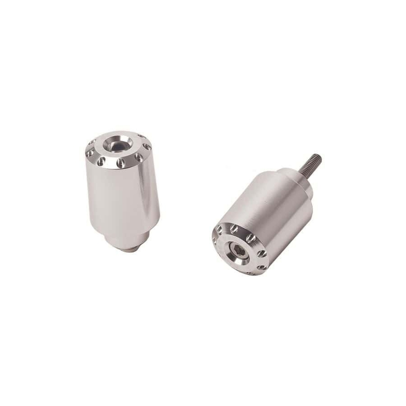 Bar ends PUIG LONG silber