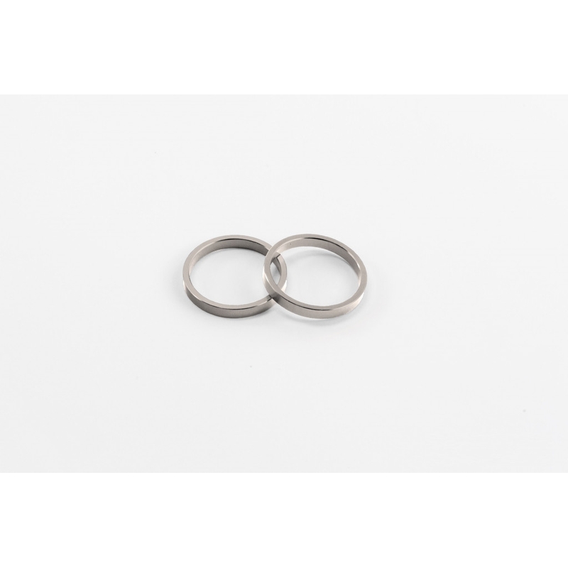 Spare rings PUIG SHORT WITH RING silber