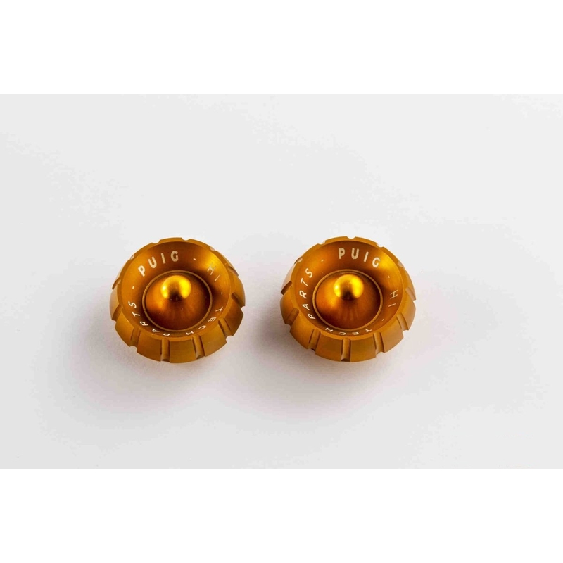 Spare caps PUIG THRUSTER gold Ausverkauf