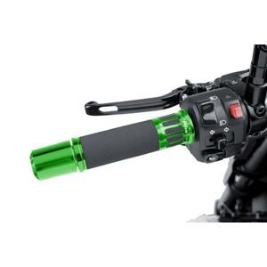 Handgriffe PUIG RACING 5879V grün 119mm