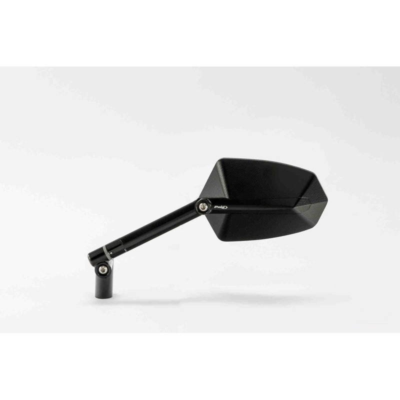 Spiegel PUIG GT schwarz/schwarz links