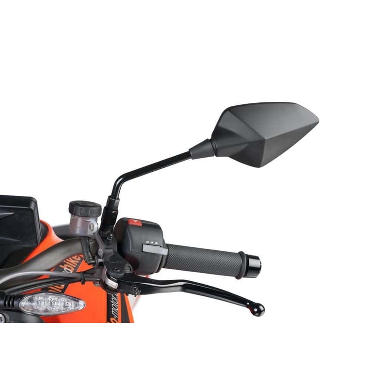 Spiegel PUIG RS1 WITH BAR schwarz links (inkl. Adapter) Ausverkauf