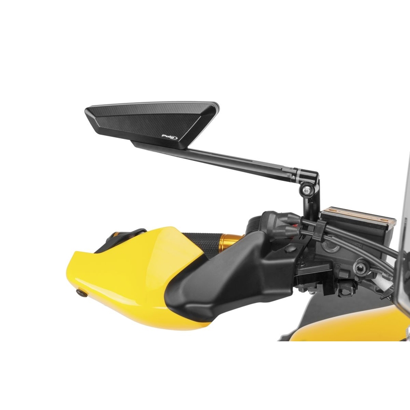 Spiegel PUIG HYPERNAKED schwarz rechts (inkl. Adapter)