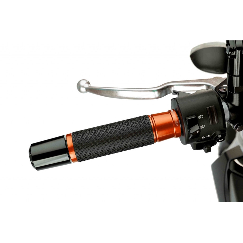 Handgriffe PUIG ASCENT orange 123mm