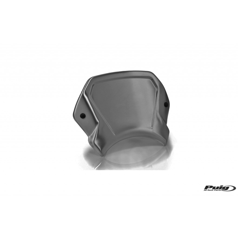 Windschirm PUIG FRONTAL PLATE schwarz Aluminium für HONDA CMX 500 Rebel 2017-2024