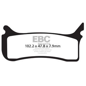 Bremsbeläge EBC EPFA406HH