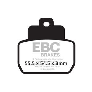 Bremsbeläge EBC SFA425