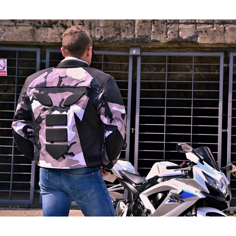 RSA Camuflage Motorradjacke Ausverkauf
