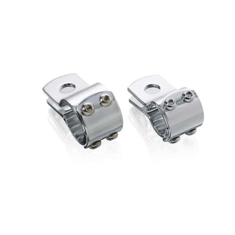 Clamps CUSTOMACCES inox (38 mm) 1 piece