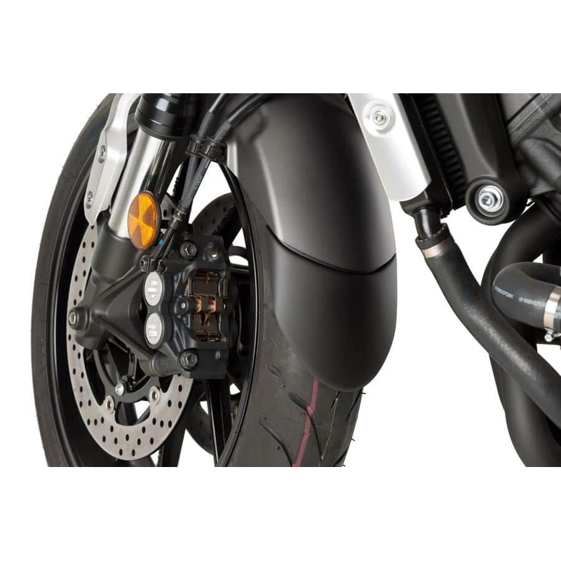 Front fender extension PUIG schwarz
