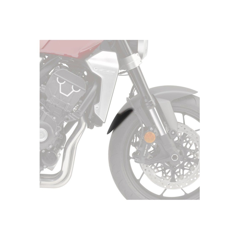 Front fender extension PUIG schwarz