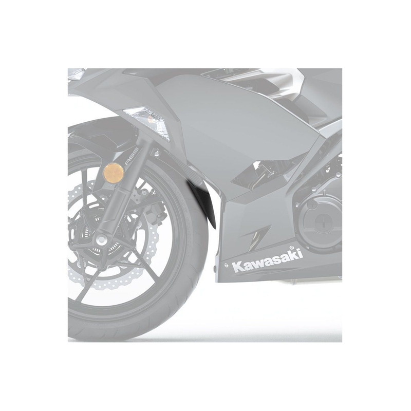 Front fender extension PUIG schwarz