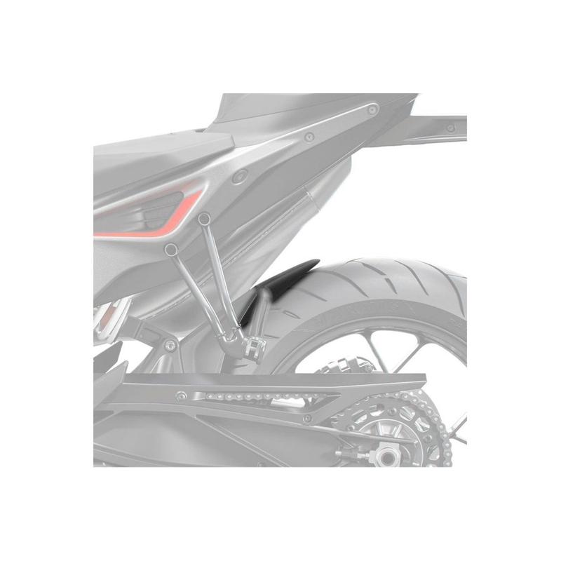 Rear fender extension PUIG schwarz matt