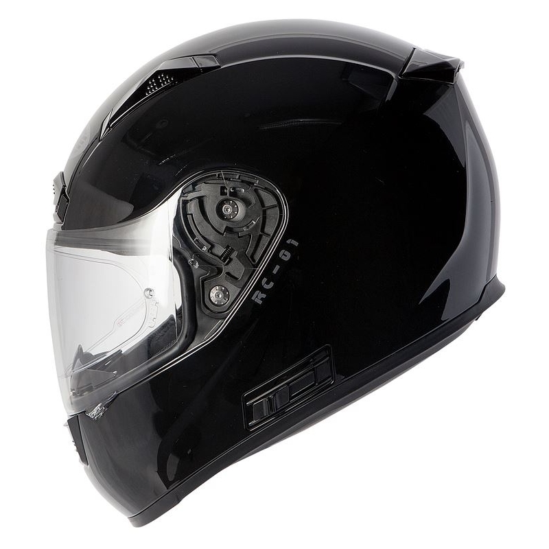 Integralhelm Ozone RC-01 schwarz glänzend + Pinlock Ausverkauf