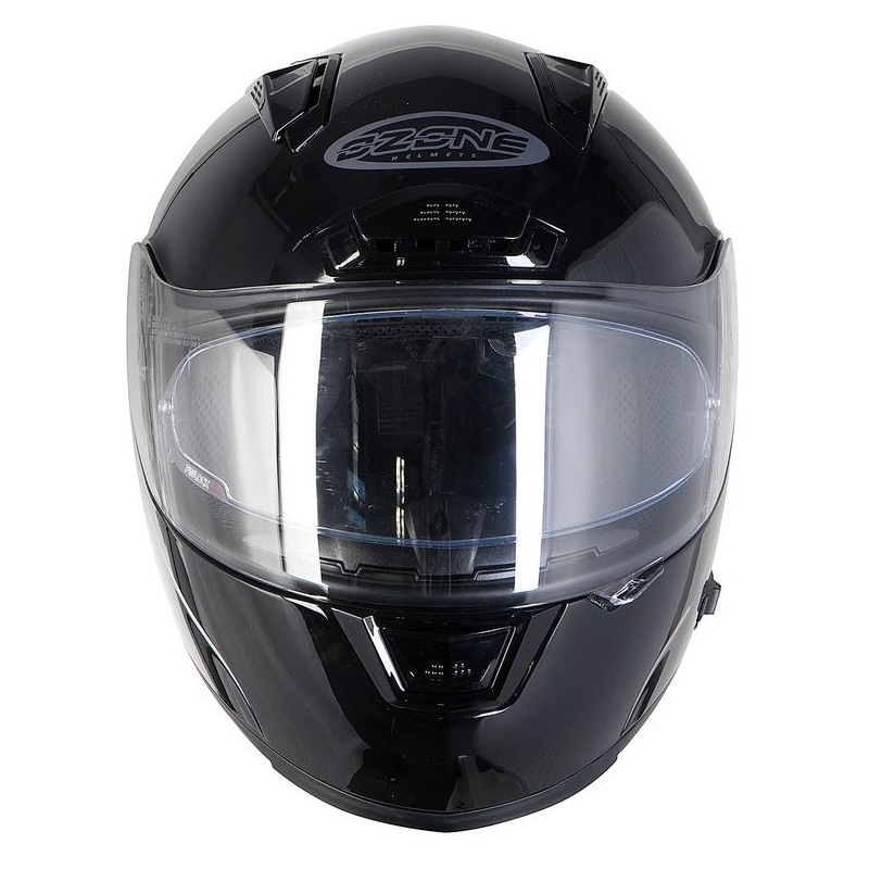 Integralhelm Ozone RC-01 schwarz glänzend + Pinlock Ausverkauf