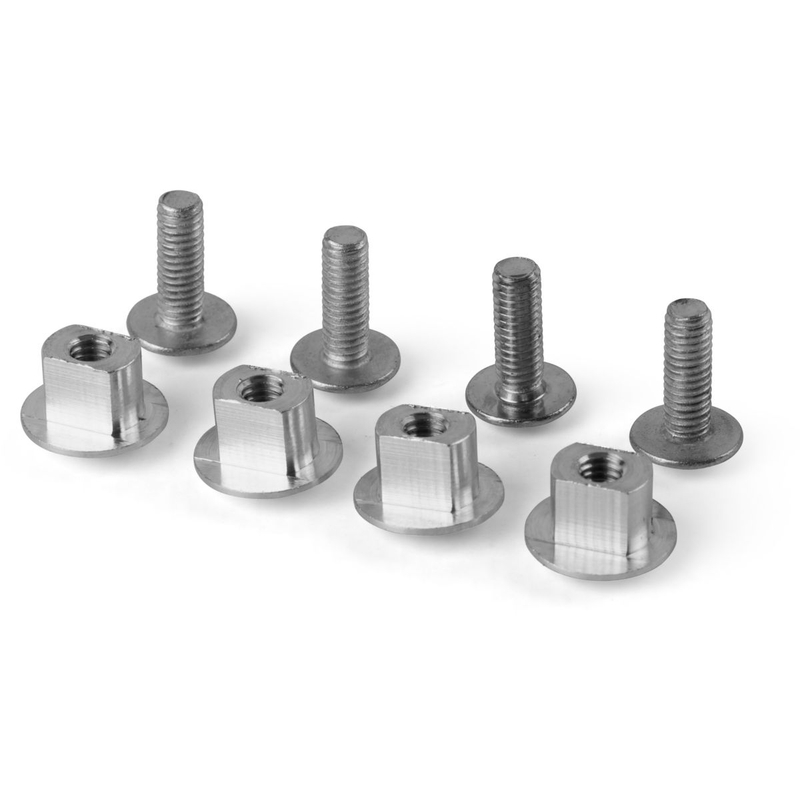 Bolts for hand protector POLISPORT silber