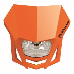 Maske mit Leuchte POLISPORT LMX 8657600004 orange KTM